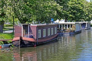 Houseboats in the Netherlands