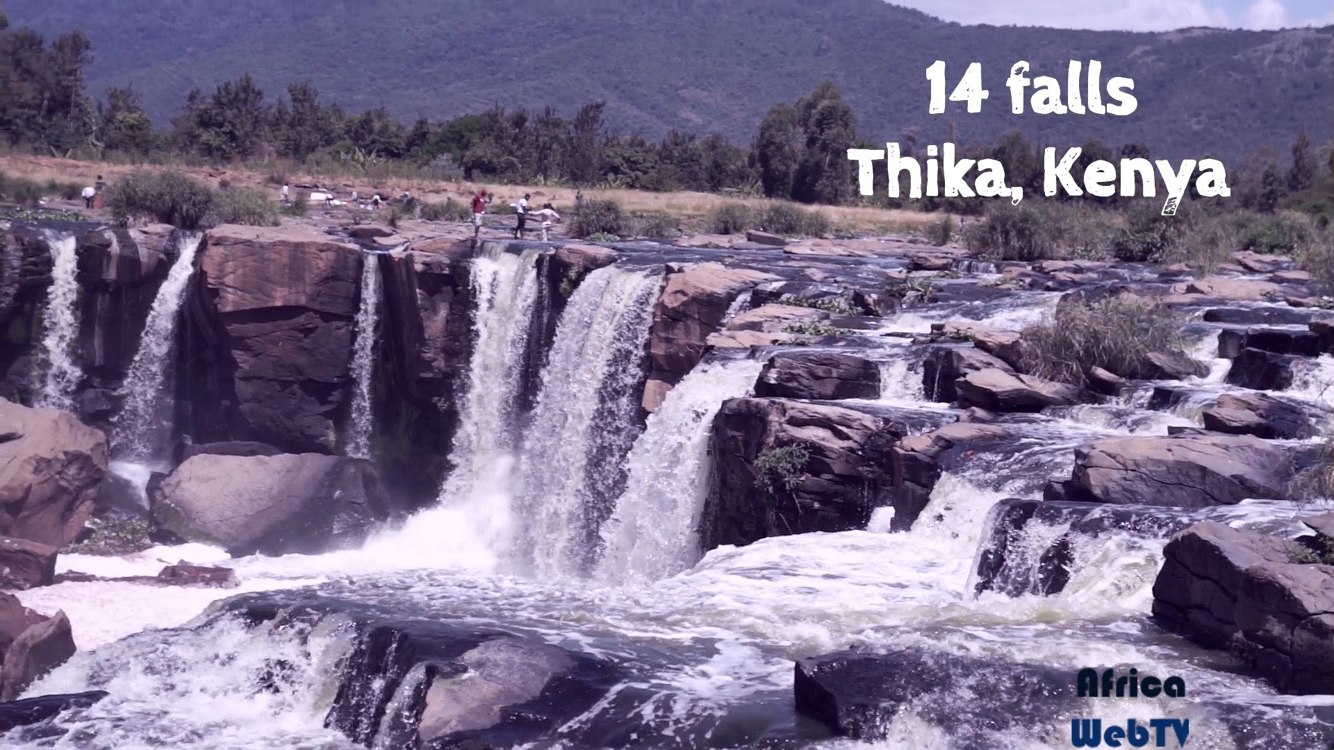 Natural African beauty 14 falls Thika, Kenya