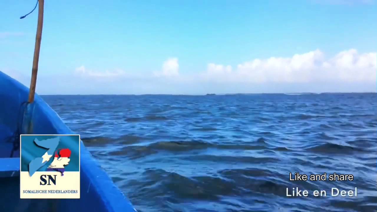 Boat trip in Mogadishu, Somalia