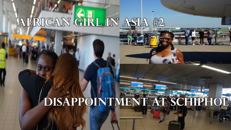 African Girl in Asia – Schiphol airport Shock #2