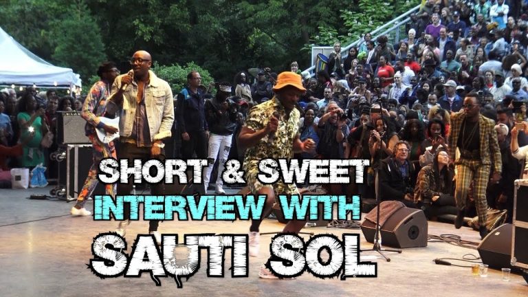 Short & Sweet – A fun interview with Sauti Sol
