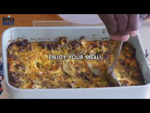 How To Make Bobotie | South African Recipe | Africa Web TV 1-minute Culinary Tips