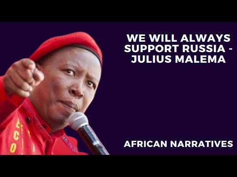 Julius Malema Gives His Views On Sanctions Against Russia | It Is Not What America Wants To Hear!