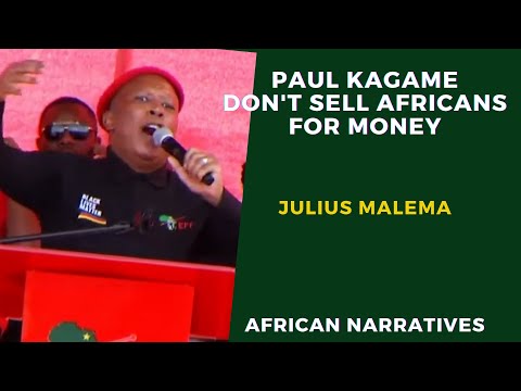Julius Malema Calls Out Kagame On The UK – Rwanda Refugee Deal | Disses Other African Leaders Too