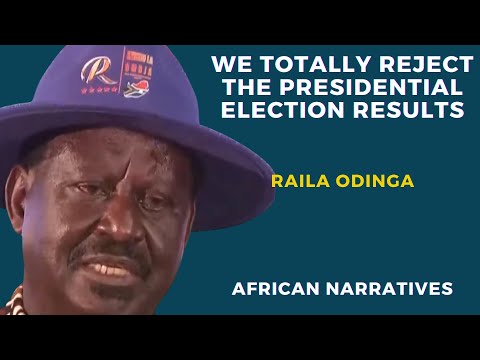 Raila Odinga Rejects Kenya’s Presidential Elections Results | Democracy Has Suffered A Major Setback