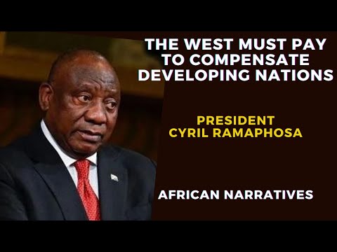 The West Must Pay To Compensate Developing Nations | President Cyril Ramaphosa At British Parliament