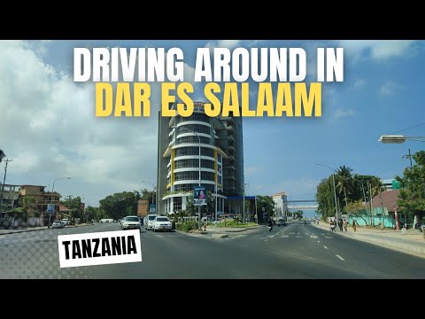 Driving Around Dar Es Salaam, Tanzanzia