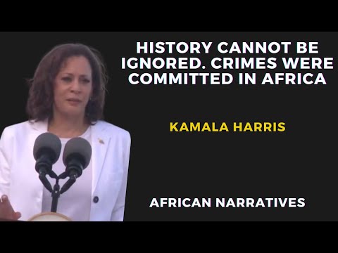History Cannot Be Ignored, Crimes Were Committed In Africa | History Must Be Taught | Kamala Harris