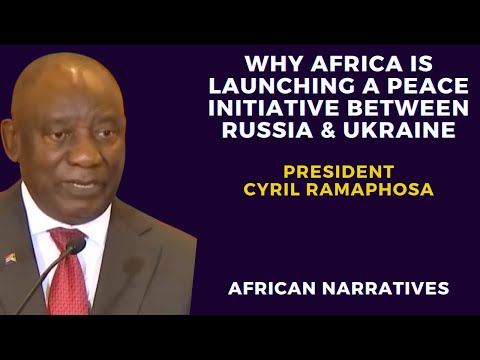 Africa Is Launching A Peace Initiative Between Russia & Ukraine | President Cyril Ramaphosa