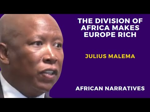 The Division Of Africa Makes Europe Rich | Julius Malema