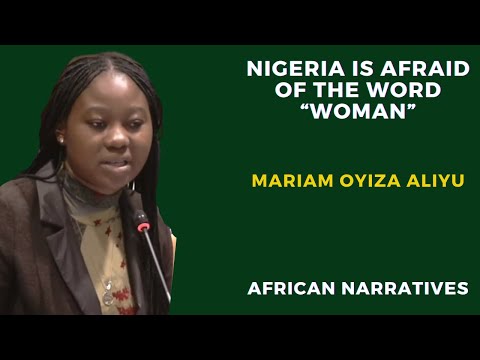 Nigeria Is Afraid Of The Word “Woman” | Mariam Aliyu Oyiza, Women Human Rights Defender