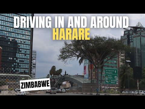Driving In And Around Harare, Zimbabwe