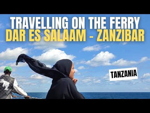 POV Travelling On The Fast Ferry From Dar es Salaam To Zanzibar | Full Journey