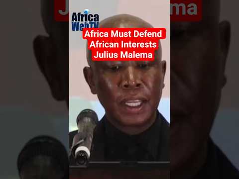 Africa Must Defend African Interests | Julius Malema