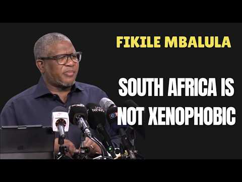 South Africa Is NOT Xenophobic, But….. | Fikile Mbalula