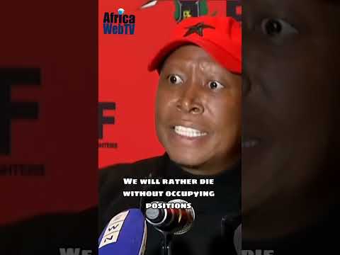 We Don’t Hate White People, We Hate Racism | Julius Malema In His Own Words